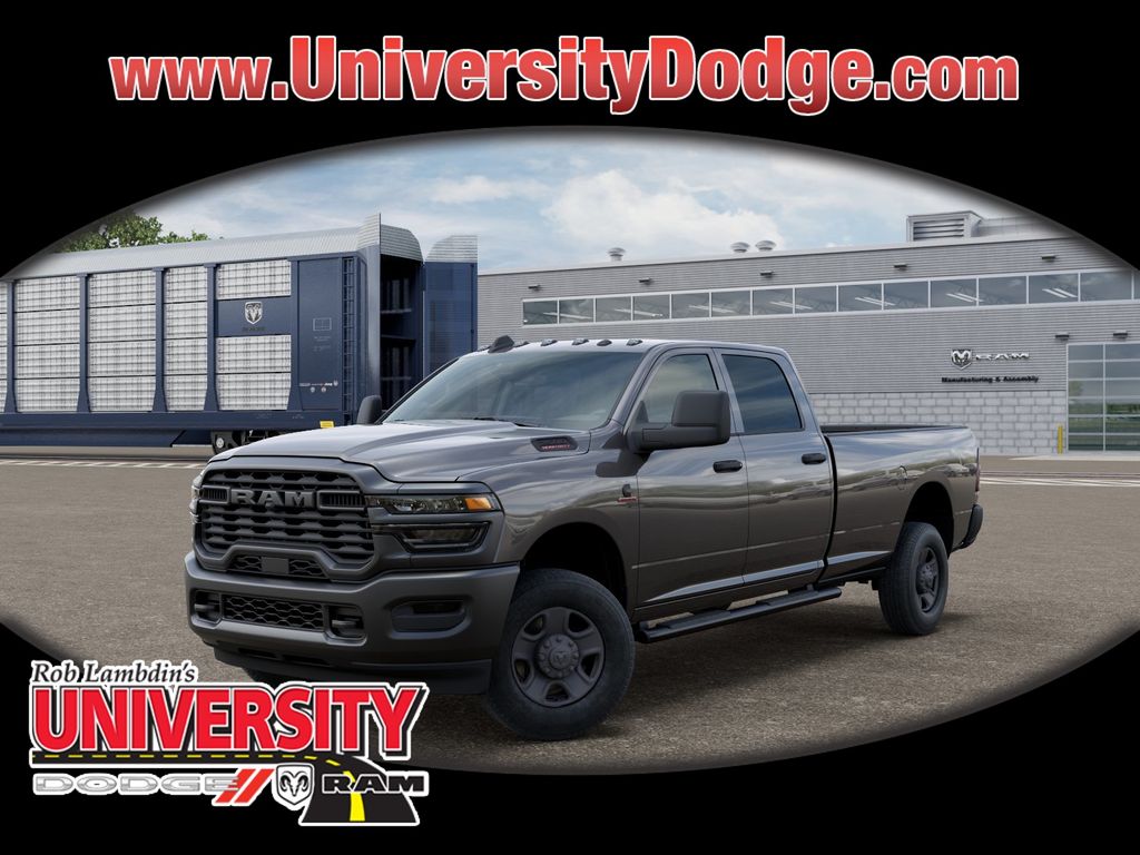 Gray (Granite Crystal Metallic Clearcoat) 2025 RAM 2500 Pickup Truck Four-Wheel Drive 8-Speed Automatic