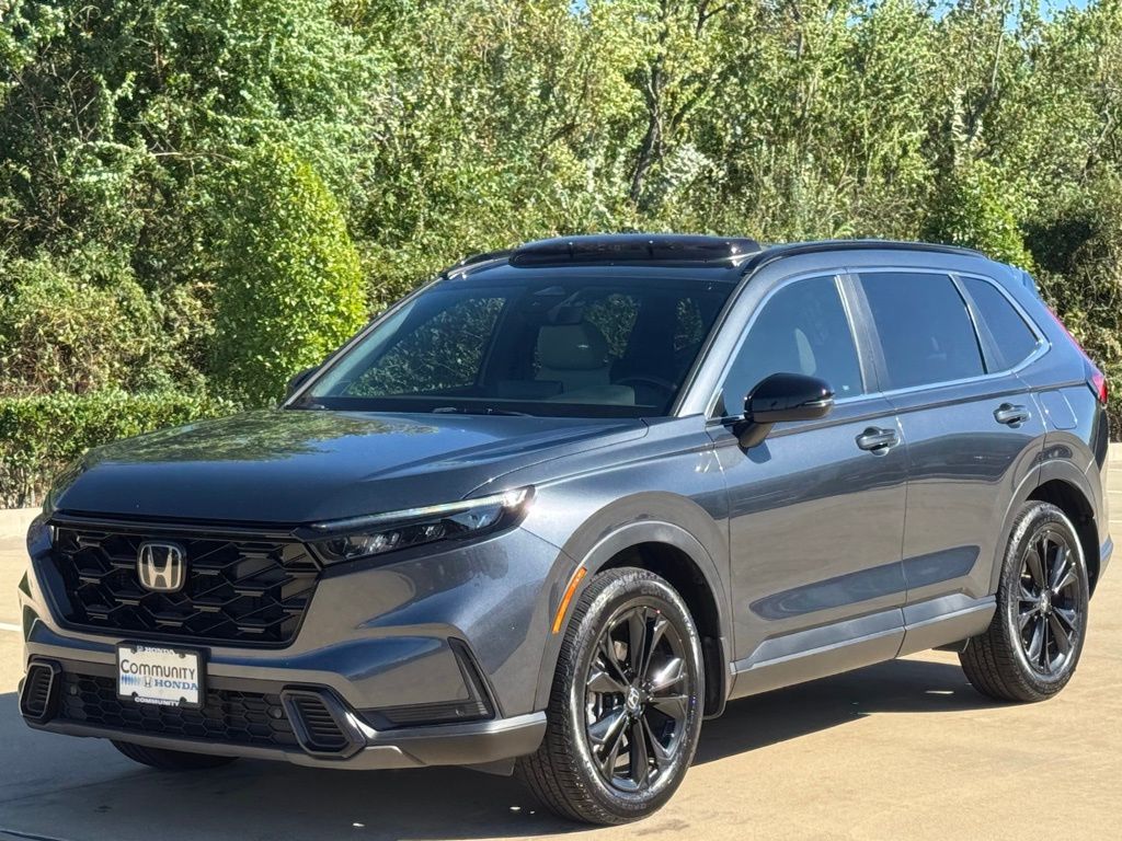 2023 Honda CR-V Hybrid Sport Touring Gray at Bravo Nissan