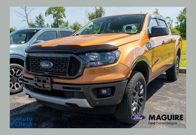 Saber Metallic 2019 Ford Ranger Pickup Truck Four-Wheel Drive Automatic