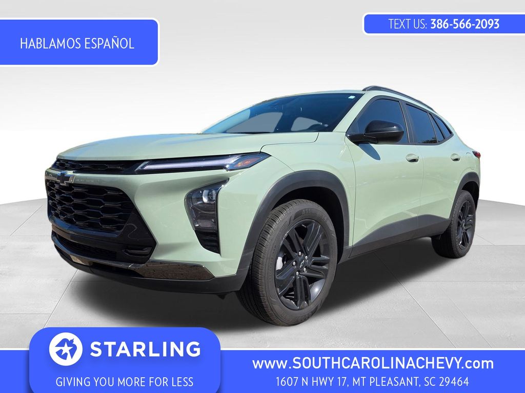 Cacti Green 2025 Chevrolet Trax SUV / Crossover Front-Wheel Drive 6-Speed Automatic