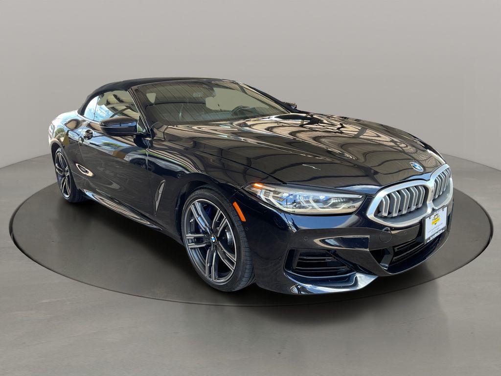 Carbon Black Metallic 2023 BMW 8 Series Convertible All-Wheel Drive 8-Speed Automatic