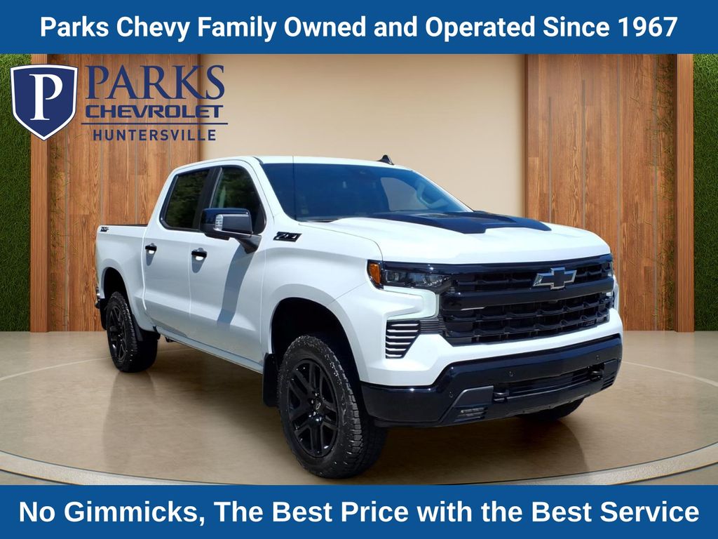 Summit White 2026 Chevrolet Silverado 1500 Pickup Truck Four-Wheel Drive Automatic