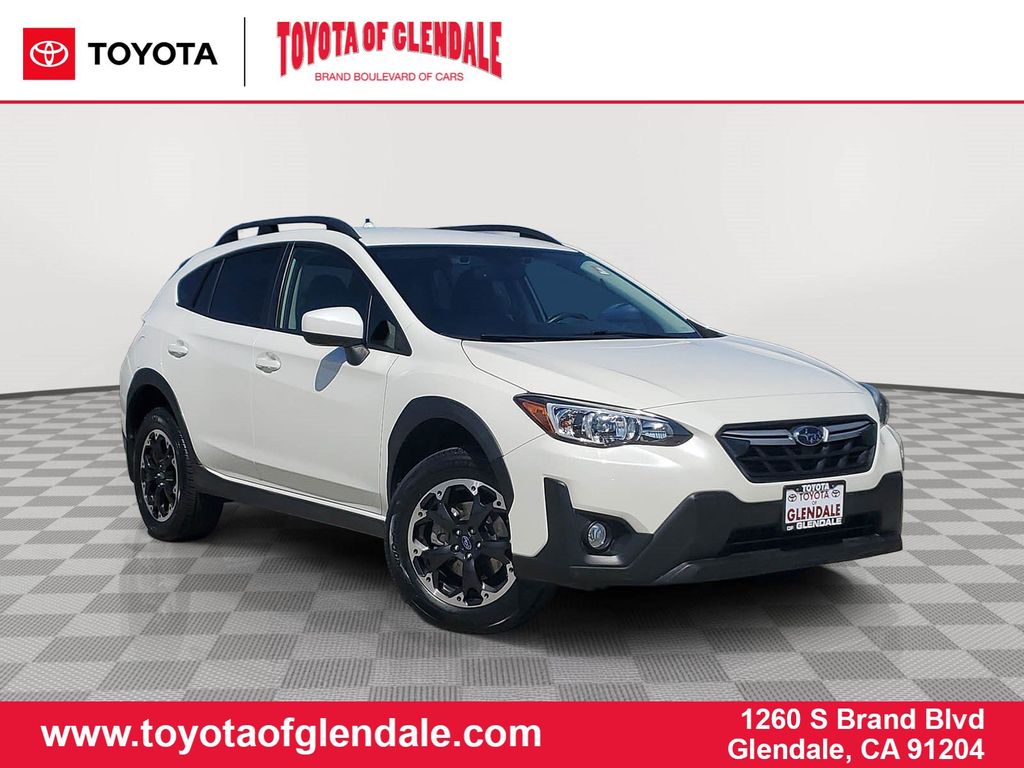 Crystal White Pearl 2021 Subaru Crosstrek SUV / Crossover All-Wheel Drive Continuously Variable Transmission