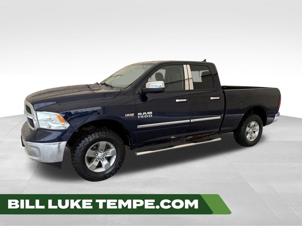 True Blue 2015 RAM 1500 Pickup Truck Four-Wheel Drive 8-Speed Automatic