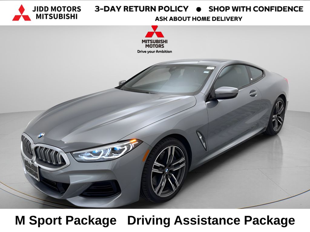 Gray 2025 BMW 8 Series 840i xDrive Coupe AWD Coupe All-Wheel Drive 8-Speed Automatic