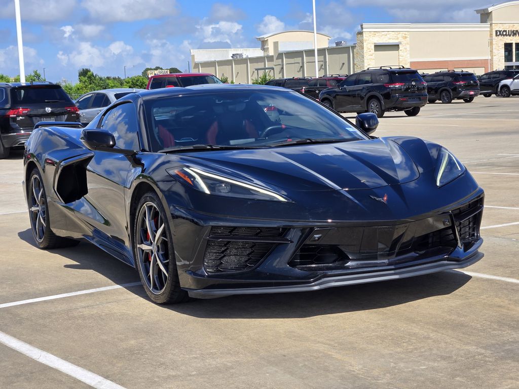2022 Chevrolet Corvette Stingray Black at Central Houston Nissan