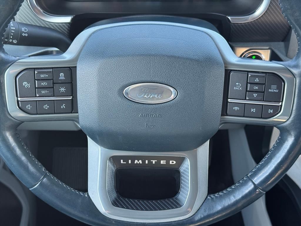 Certified Used 2023 Agate Black Metallic Ford Limited image 14