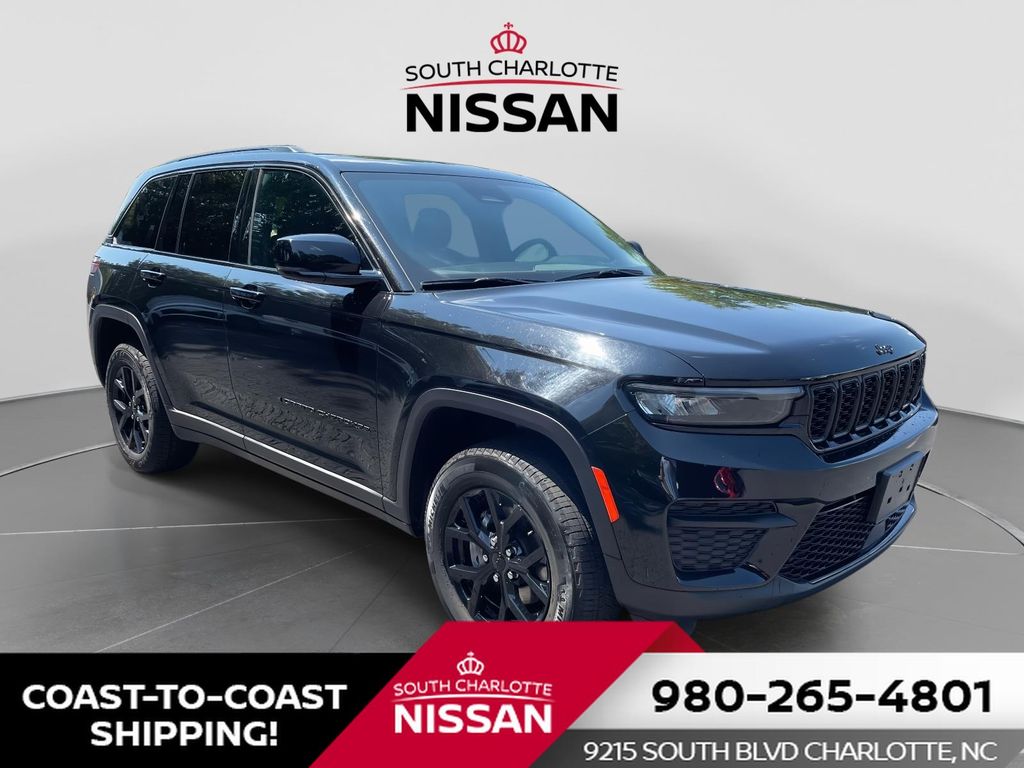 Black 2025 Jeep Grand Cherokee SUV / Crossover Four-Wheel Drive 8-Speed Automatic