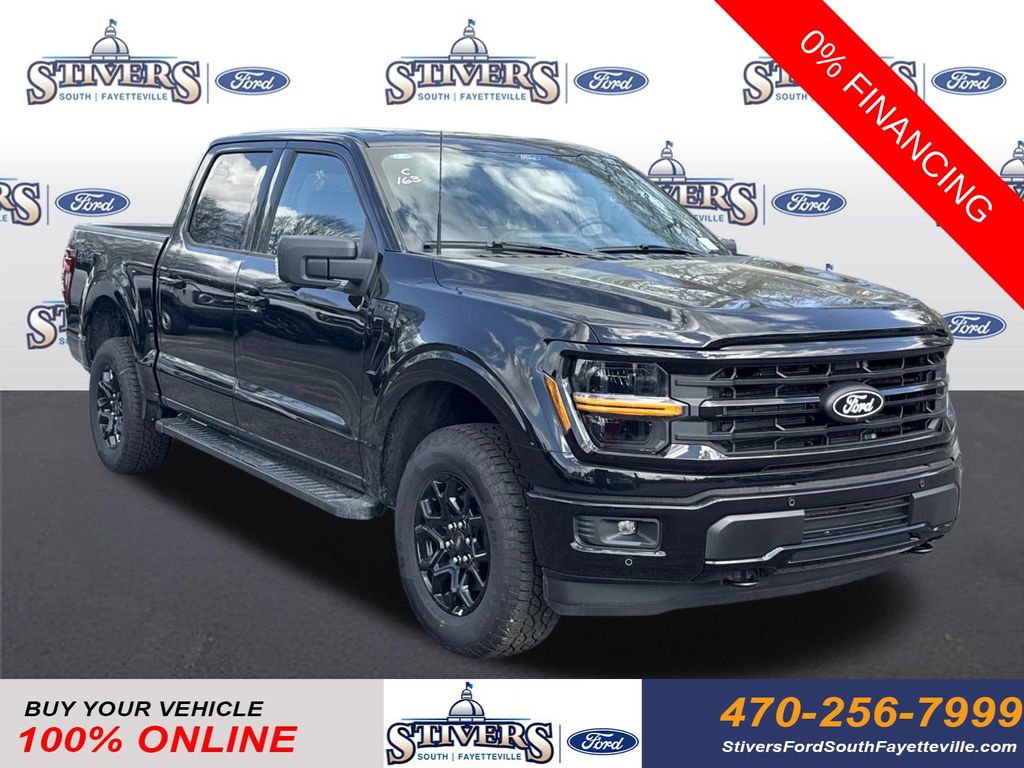 Black Metallic 2026 Ford F-150 Pickup Truck Four-Wheel Drive Automatic
