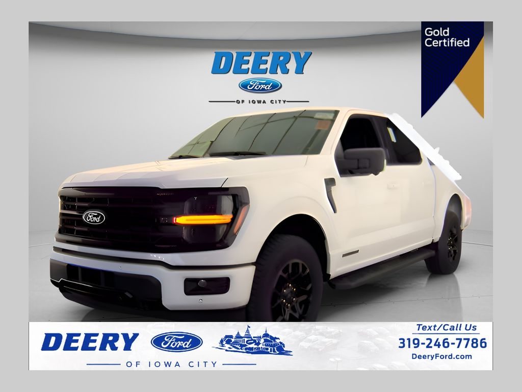 Oxford White 2024 Ford F-150 Pickup Truck Four-Wheel Drive Automatic