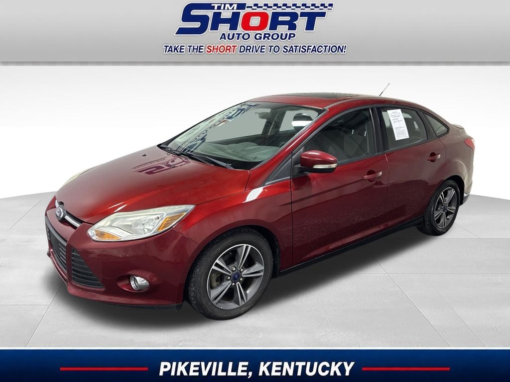 Ruby Red Tinted Clearcoat 2014 Ford Focus Sedan Front-Wheel Drive 6-Speed Automatic