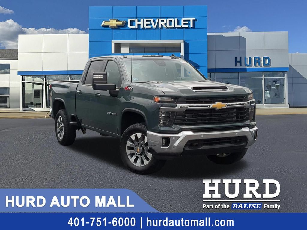 Cypress Gray 2025 Chevrolet Silverado 2500HD Pickup Truck Four-Wheel Drive Automatic