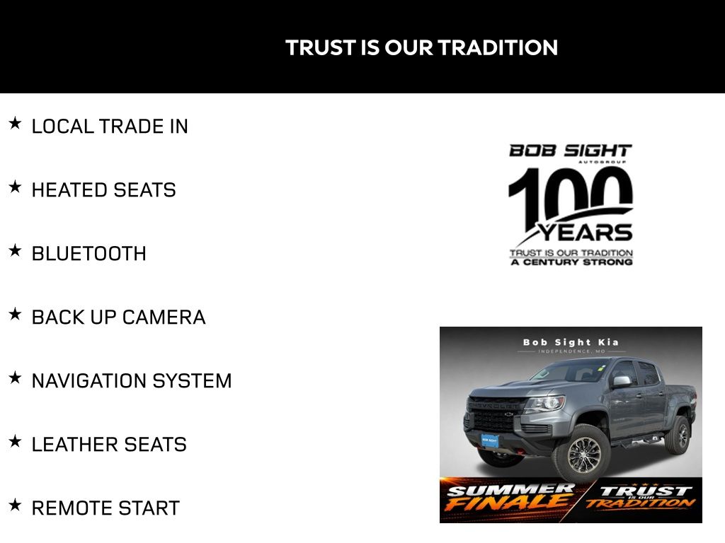 Used 2022 Chevrolet Colorado ZR2 with VIN 1GCGTEENXN1214809 for sale in Kansas City