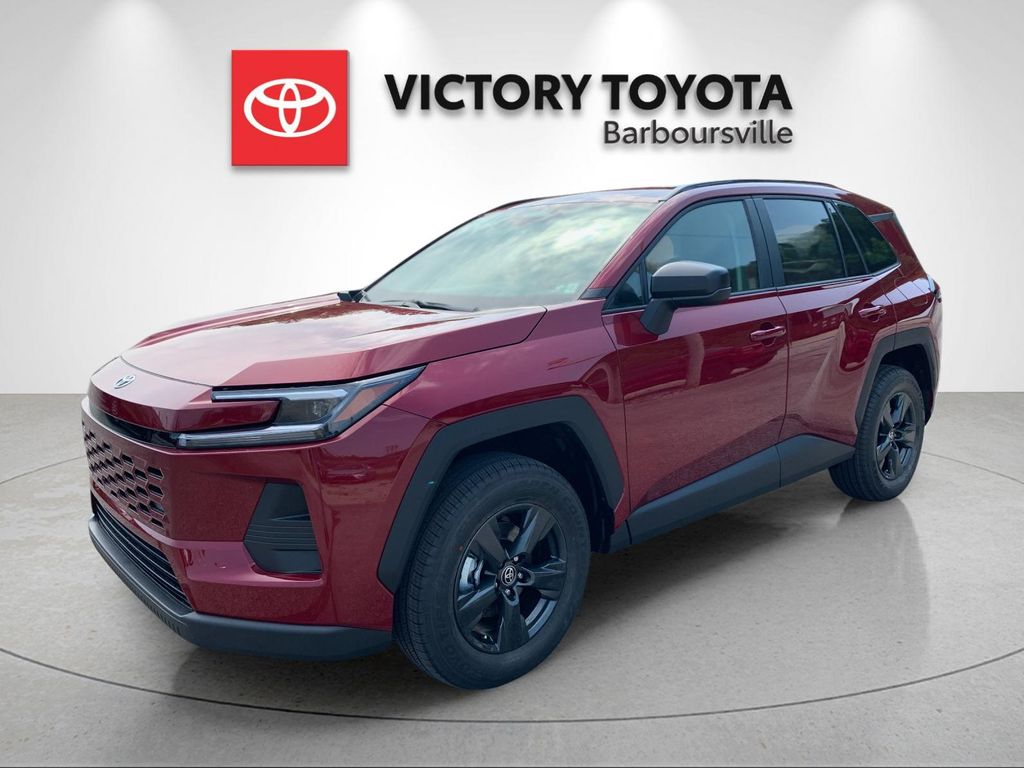 Red (Ruby) 2026 Toyota RAV4 SUV / Crossover All-Wheel Drive Continuously Variable Transmission
