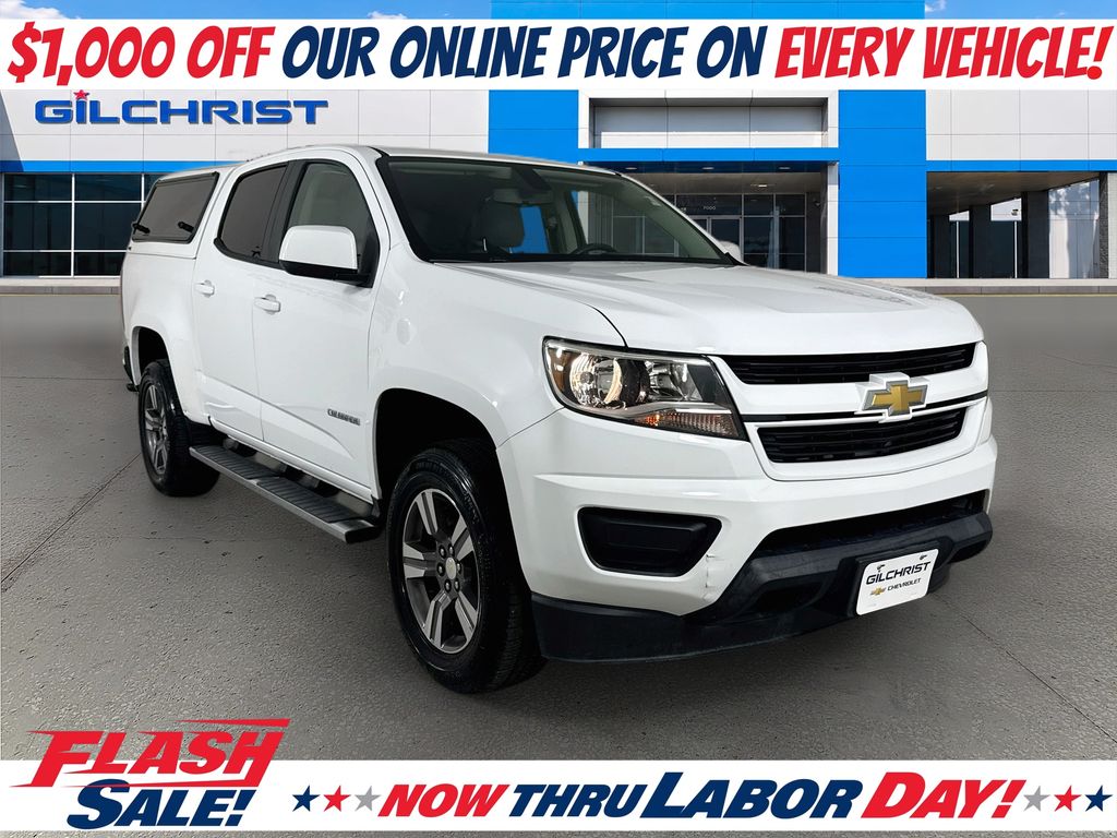 Summit White 2017 Chevrolet Colorado Pickup Truck 4X2 8-Speed Automatic