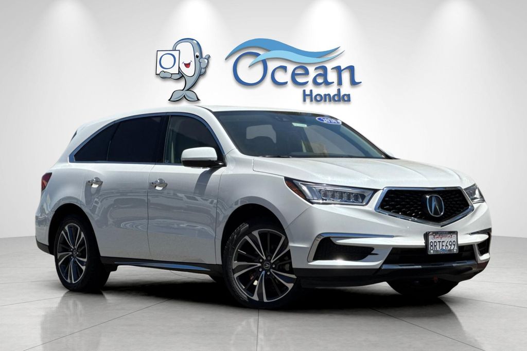 Used 2020 Platinum White Pearl Acura Technology image 2