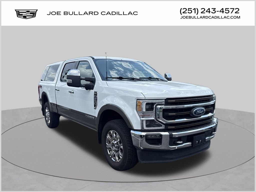 Brown 2021 Ford F-250 Super Duty Pickup Truck Four-Wheel Drive Automatic