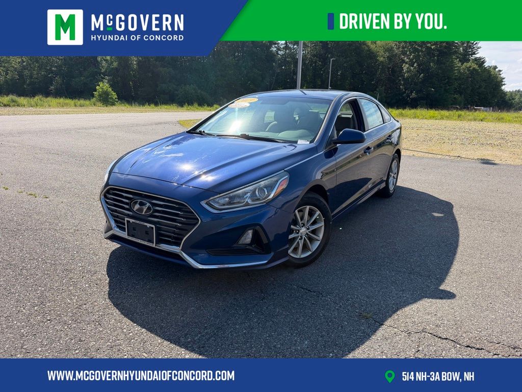 Lakeside Blue 2019 Hyundai Sonata Sedan Front-Wheel Drive 6-Speed Automatic