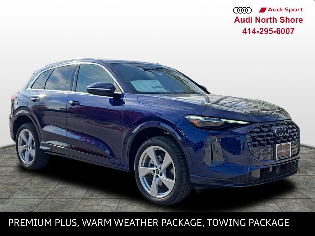 Blue 2025 Audi Q5 quattro Premium Plus 40 TFSI SUV / Crossover All-Wheel Drive 7-Speed Automatic