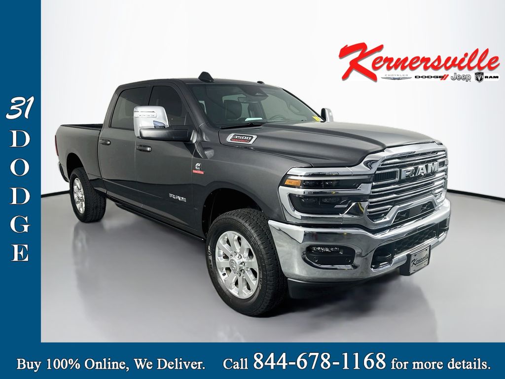 Crystal Metallic 2026 RAM 3500 Pickup Truck Four-Wheel Drive 8-Speed Automatic
