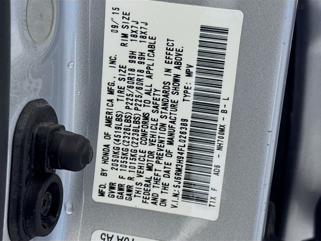 Used Car 2015 Honda Cr-v  Touring For Sale Under $15,000 In Austin, Texas