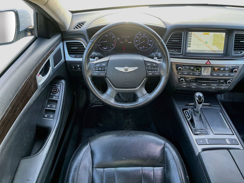 2015 Hyundai Genesis 3.8 White at Gullo Toyota