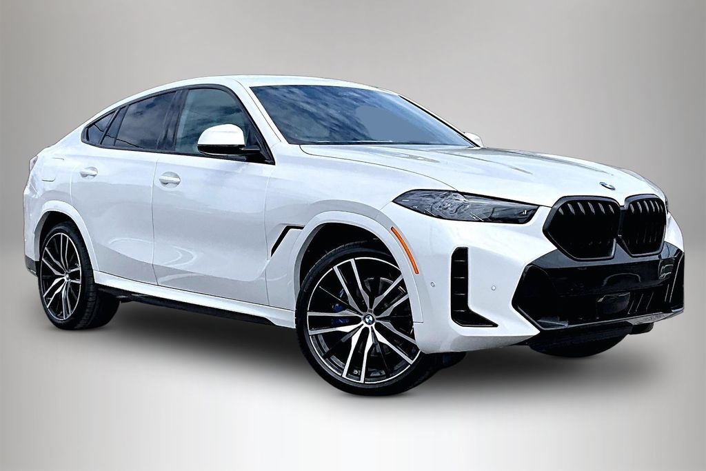 Mineral White Metallic 2027 BMW X6 SUV / Crossover All-Wheel Drive 8-Speed Automatic