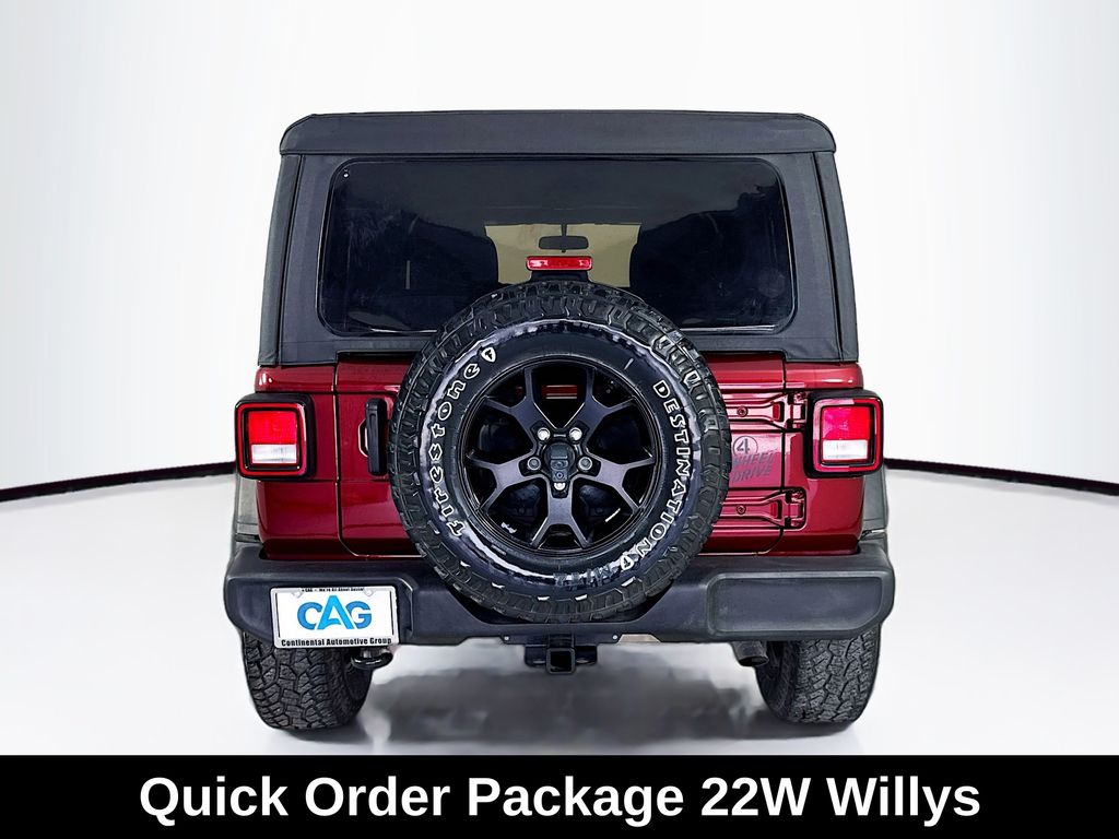 Used Car 2021 Jeep Wrangler  Unlimited Willys For Sale Under $30,000 In Austin, Texas