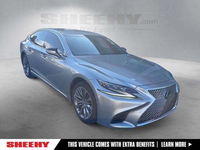 Gray 2020 Lexus LS 500 AWD Sedan All-Wheel Drive Automatic