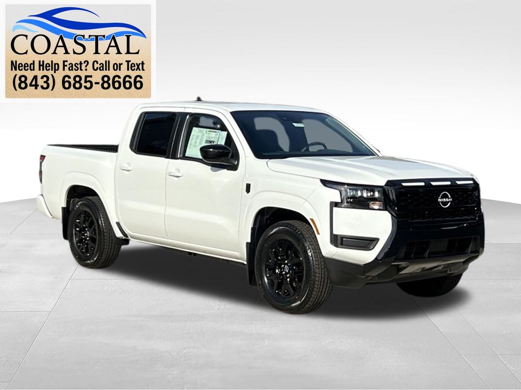 2026 Nissan Frontier SV White at Lugoff Nissan