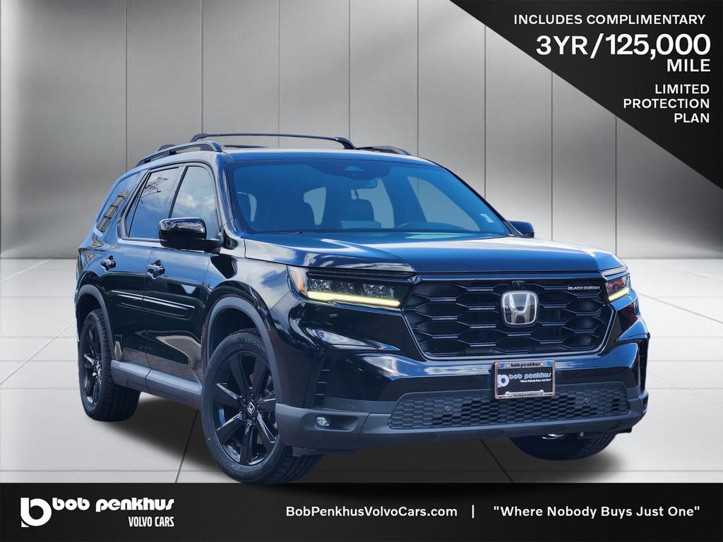 Crystal Black Pearl 2025 Honda Pilot SUV / Crossover All-Wheel Drive Automatic