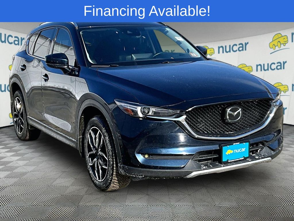 Deep Crystal Blue Mica 2021 Mazda CX-5 Grand Touring Reserve AWD SUV / Crossover All-Wheel Drive 6-Speed Automatic