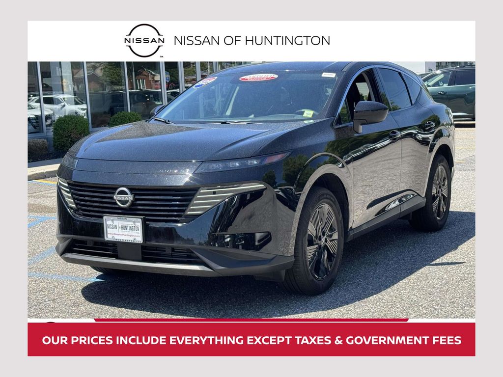 Super Black 2025 Nissan Murano SV AWD SUV / Crossover All-Wheel Drive 9-Speed Automatic
