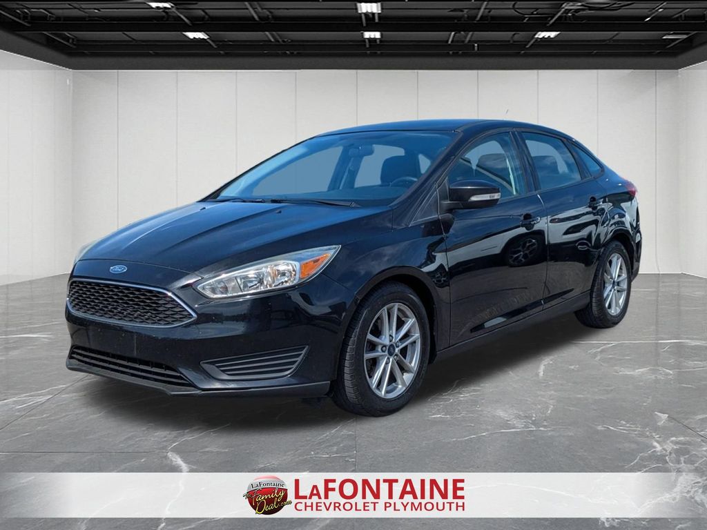 Shadow Black 2016 Ford Focus SE Sedan Front-Wheel Drive Automatic