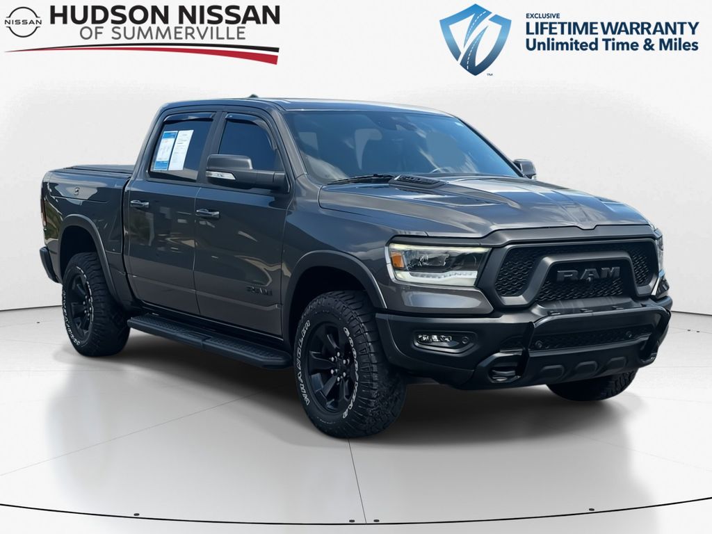 2021 Granite Crystal Metallic Clearcoat Ram 1500 Rebel Truck