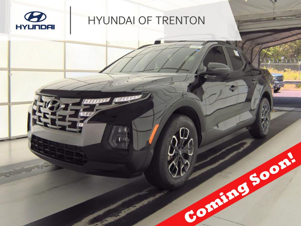 Phantom Black 2024 Hyundai Santa Cruz Pickup Truck Front-Wheel Drive 8-Speed Automatic