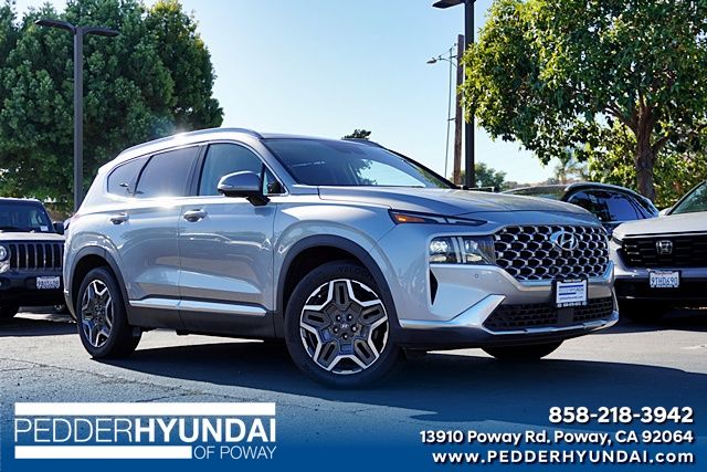 Shimmering Silver Pearl 2023 Hyundai Santa Fe SUV / Crossover Front-Wheel Drive Automatic