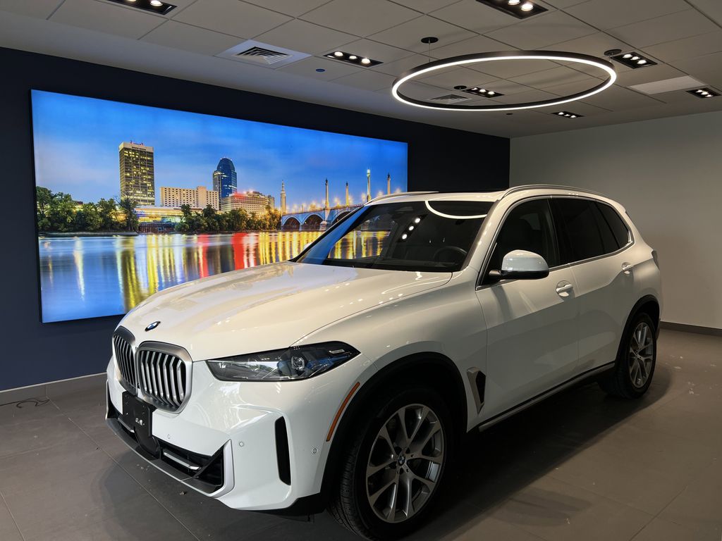Alpine White 2025 BMW X5 SUV / Crossover All-Wheel Drive 8-Speed Automatic