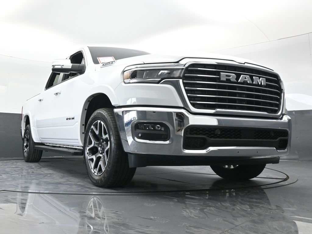 Used 2025 Bright White Clearcoat Ram Laramie image 69
