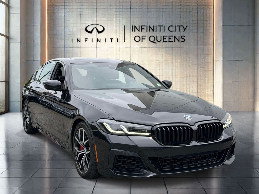 Black Sapphire Metallic 2023 BMW 5 Series Sedan All-Wheel Drive 8-Speed Automatic