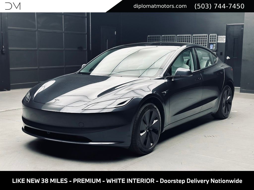 Gray 2026 Tesla Model 3 Sedan 1-Speed Automatic