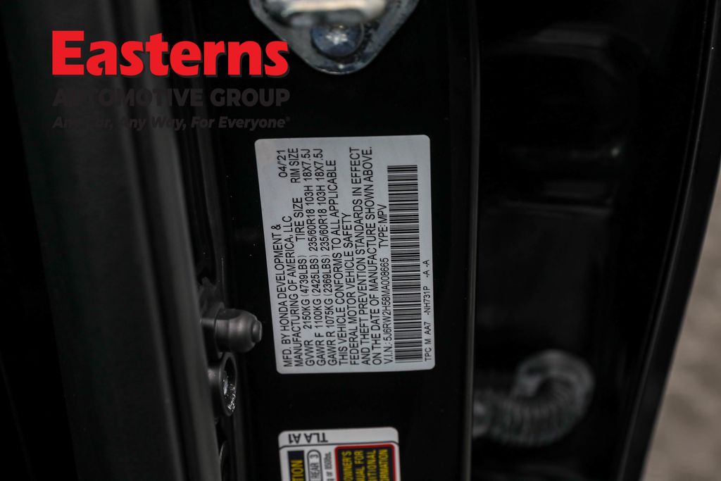 Used 2021 Black Honda EX image 32