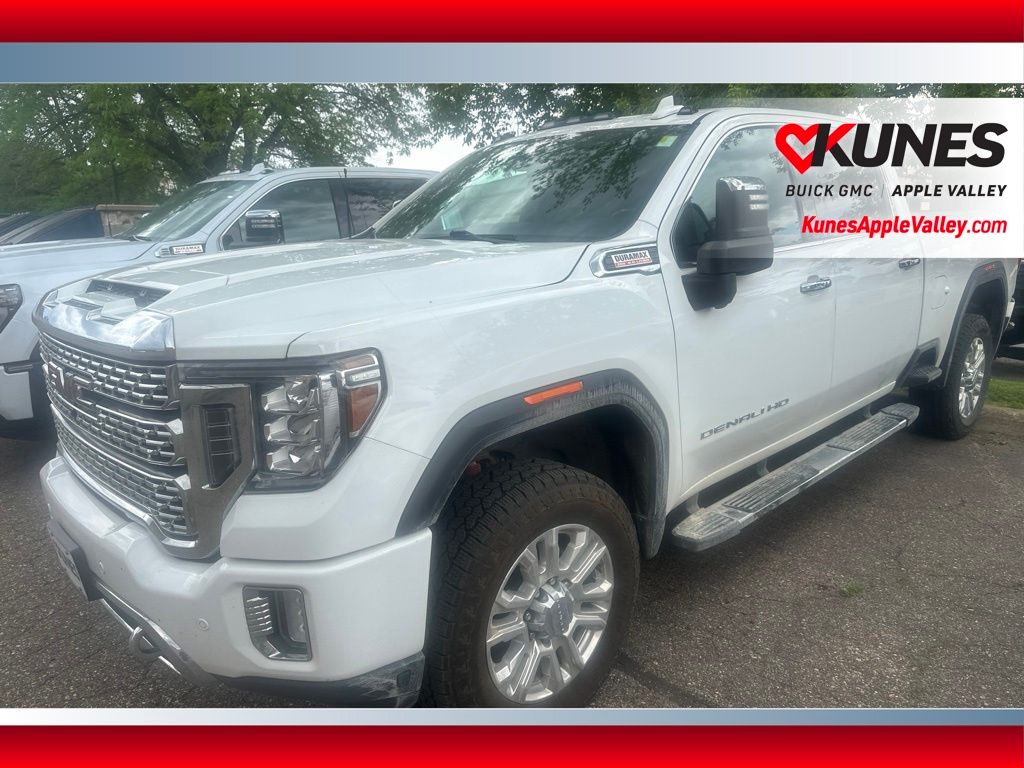 Summit White 2021 GMC Sierra 3500HD Pickup Truck Four-Wheel Drive Automatic