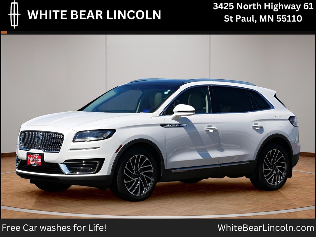 White 2020 Lincoln Nautilus Reserve FWD SUV / Crossover Front-Wheel Drive 8-Speed Automatic