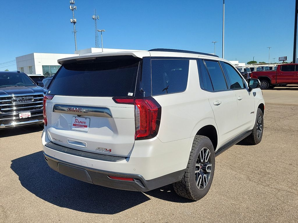 2023 GMC Yukon AT4 White at Brown Buick GMC
