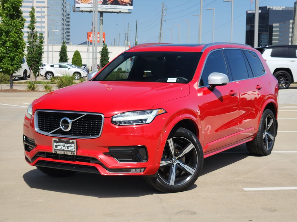2019 Volvo XC90 T6 R-Design Red at DeMontrond Automotive Group