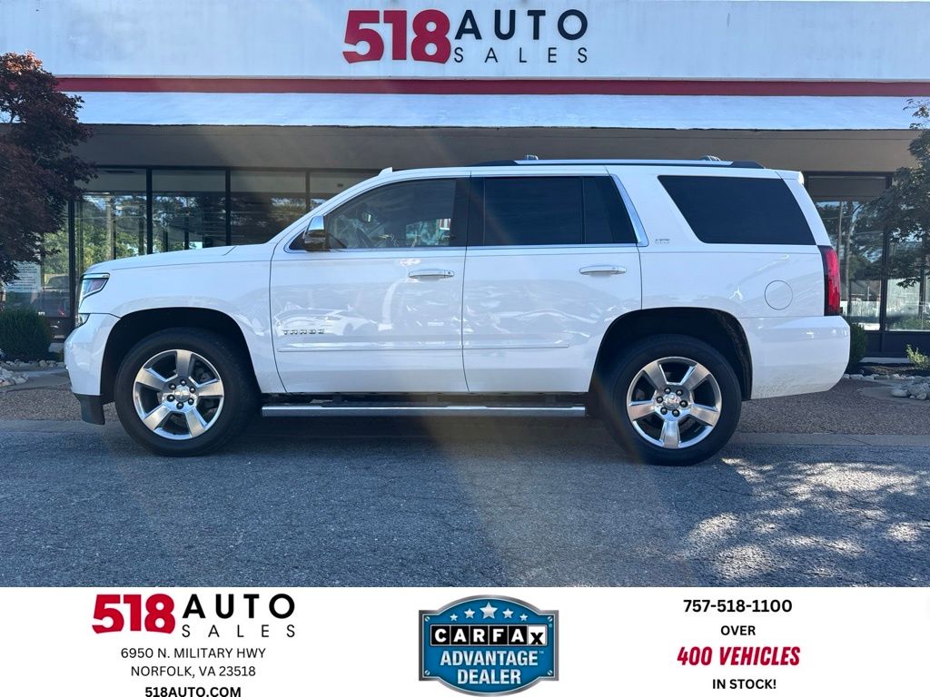 Summit White 2016 Chevrolet Tahoe SUV / Crossover Four-Wheel Drive 6-Speed Automatic Overdrive