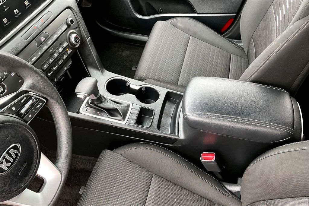 2022 Kia Sportage LX Red at DeMontrond Automotive Group