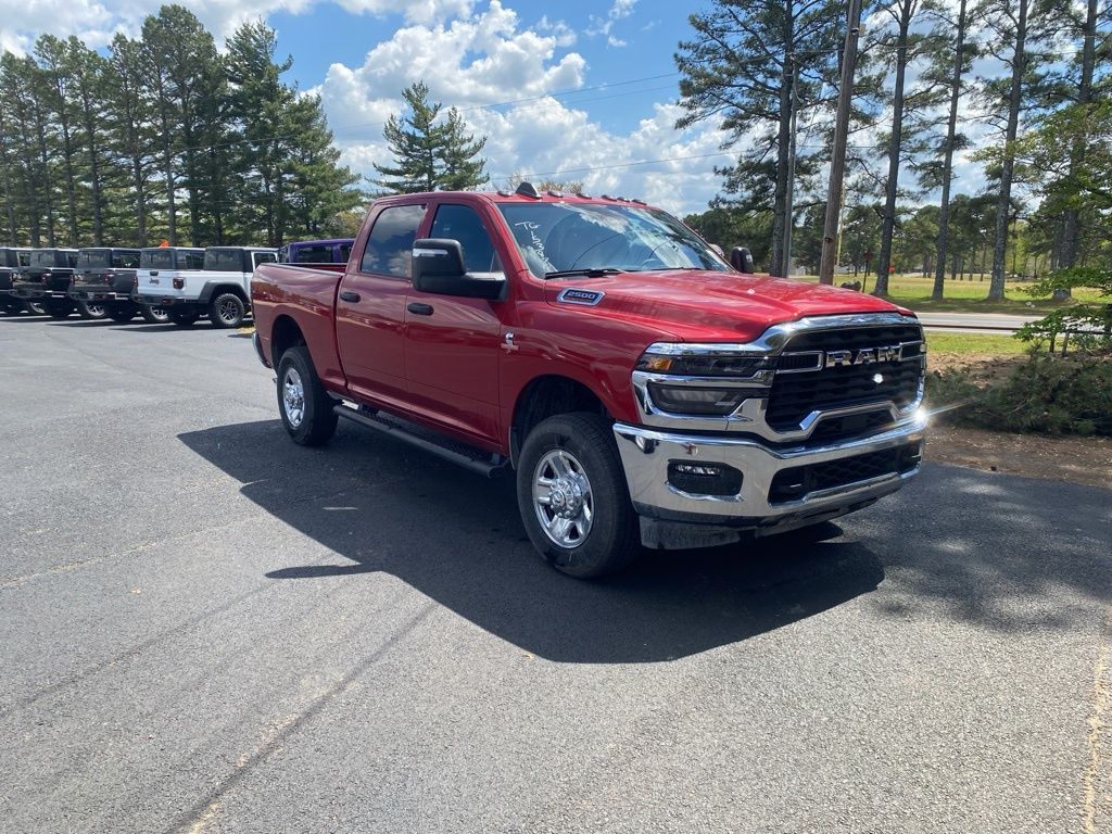 Molten Red Pearlcoat 2026 RAM 2500 Tradesman Crew Cab 4WD Pickup Truck Four-Wheel Drive 8-Speed Automatic