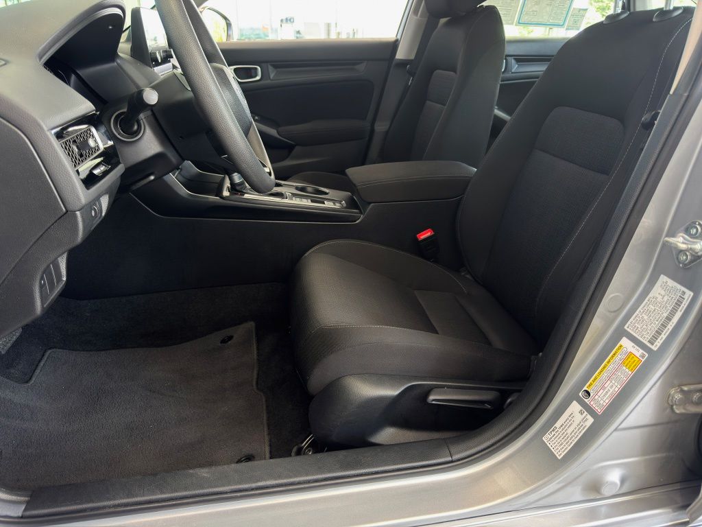 2025 Honda Civic LX Silver at Classic Honda Galveston